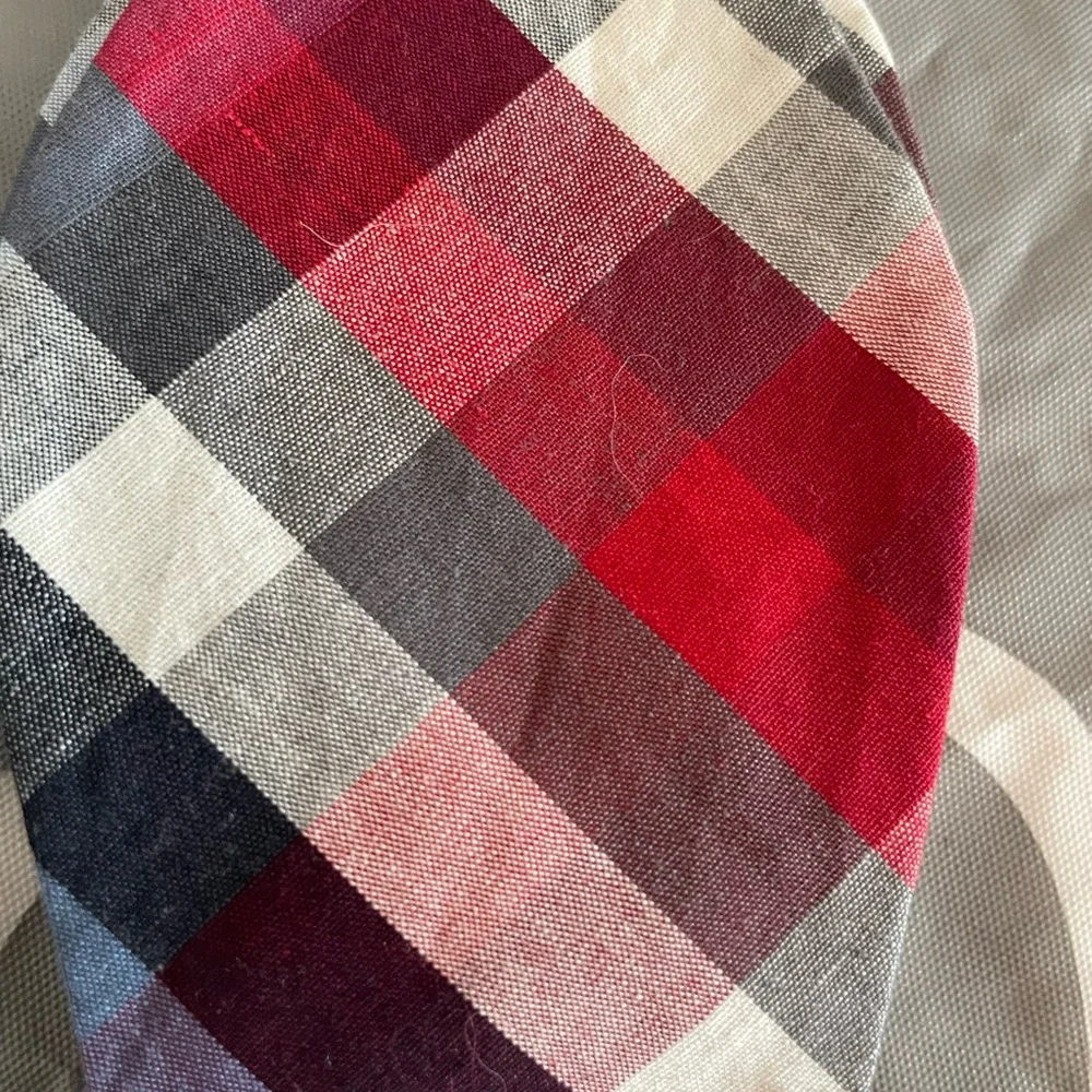 NWT Tommy Hilfiger Men's Bow Tie Plaid Formal Wedding